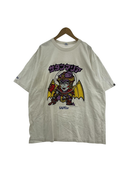 SAPeur ビックリマンコラボ サタンマリア Tee 白 XXL