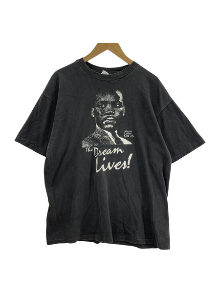 90s USA製 Martin Luther King Jr. シングル hanesボディ(L/G)