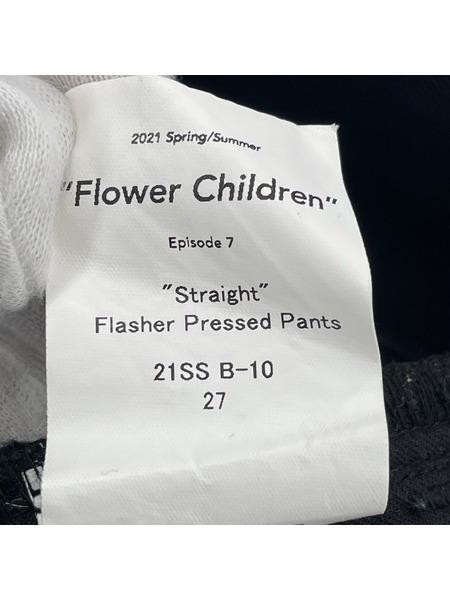 DAIRIKU パンツ 21SS STRAIGHT Flasher Pressed Pants