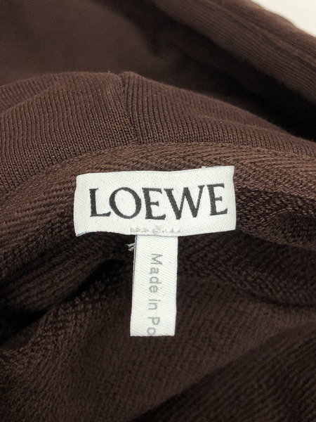 LOEWE/ロエベ  ANAGRAM PATCH POCKET HOODIE (L) ブラウン[値下]