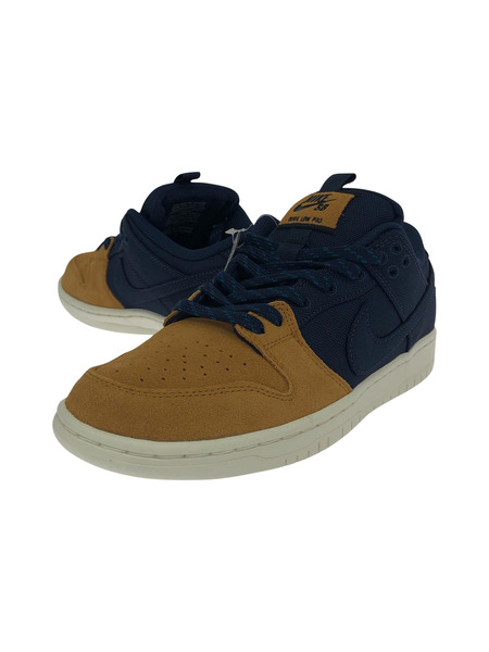 NIKE SB　Dunk Low Desert Ochre and Midnight Navy/26.5cm