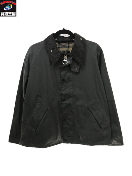 Barbour TRANSPORT WAX GRY 232MWX1678/38/バブアー/グレー/ジャケット