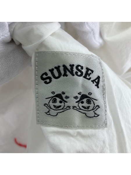 SUNSEA 長袖シャツ 2024 29th SHRINKAGE COTTON BIG SHIRT 2