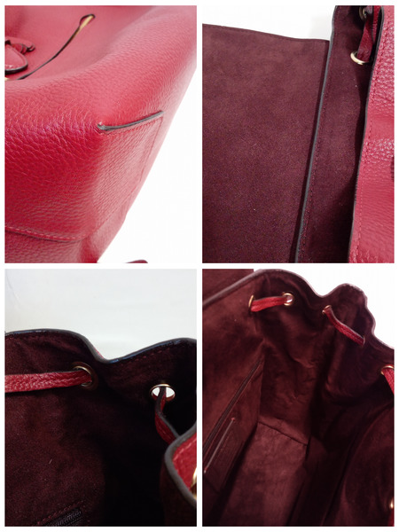 COACH/バックパック/ボルドー