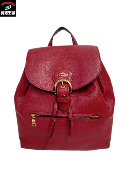 COACH/バックパック/ボルドー