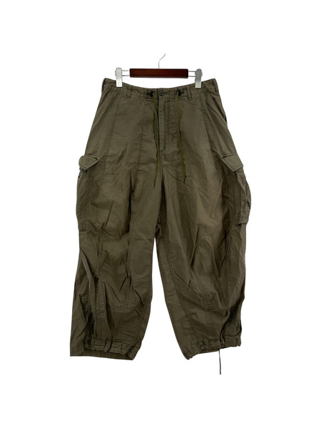 Needles H.D.PANTS BDU ヒザデルパンツ S カーキ HM222