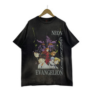 SAINT MICHAEL×EVANGELION SS TEE/NEON GNSIS/BLACK L