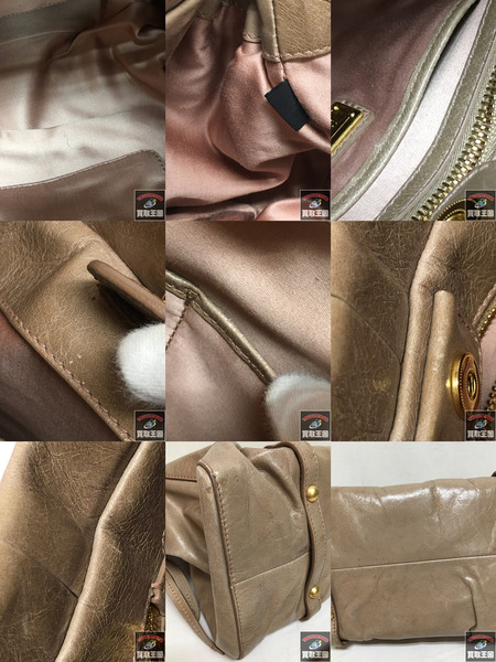 MIUMIU RT0383 ハンドバッグ 2WAYレザーバッグ