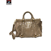 MIUMIU RT0383 ハンドバッグ 2WAYレザーバッグ