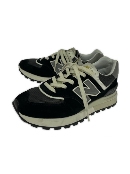 NEW BALANCE スニーカー U574LGG1 BLACK (26.0)
