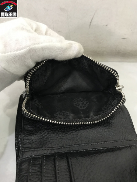 CHROME HEARTS コンパクトウォレット JOEYSCRLL　インボイス/箱