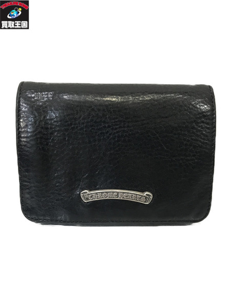 CHROME HEARTS コンパクトウォレット JOEYSCRLL　インボイス/箱