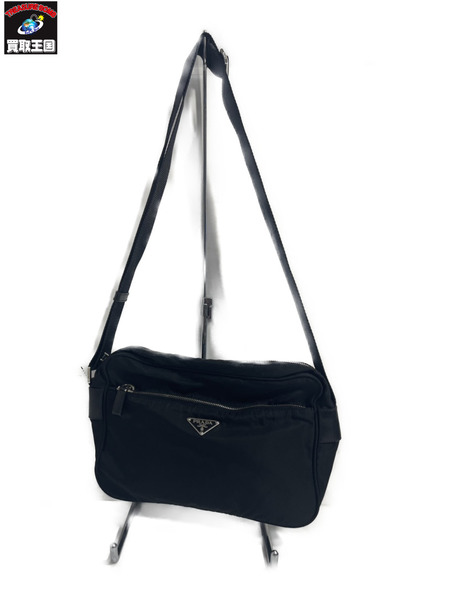 ショルダーバッグ PRADA 三角プレート ショルダーバッグ