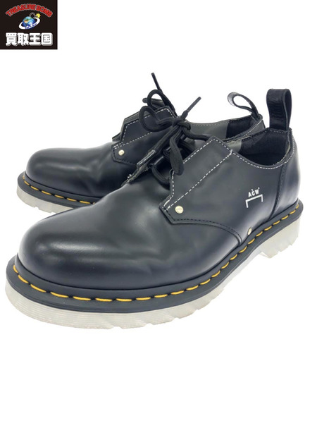 Dr.Martens×ACW 3ホールレザーシューズ 黒UK7｜商品番号