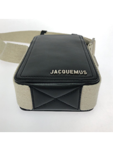 jacquemus ertical crossbody bag 235BA091 黒[値下]