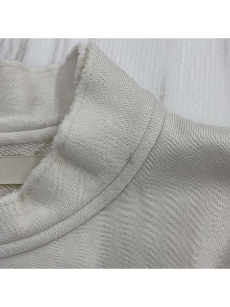 YOKE CUT-OFF HALF ZIP SWEAT SHIRT S/S ハーフジップスウェット size2