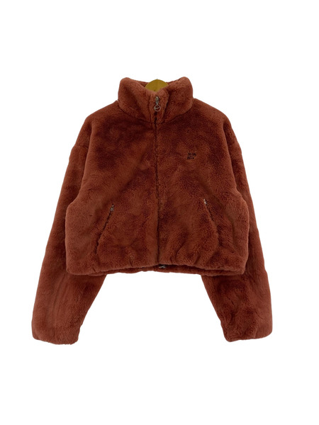 NIKE パーカー アイコンクラッシュフルジップ/ファー/RED