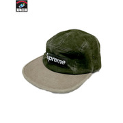 Supreme 25AW 2-Tone Moleskin Camp Cap 