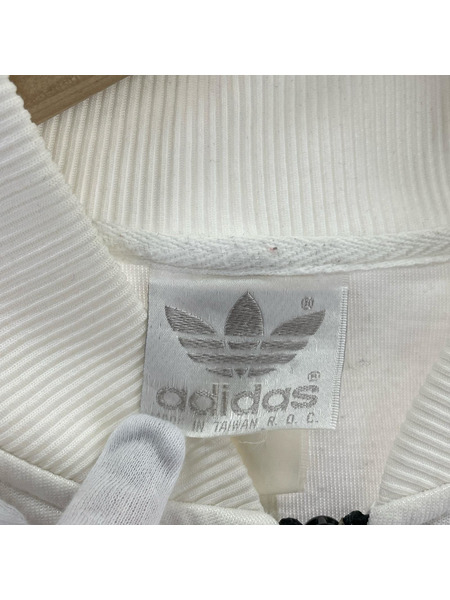 adidas ジャケット 80-90s 台湾製 トラック ホワイト[値下]