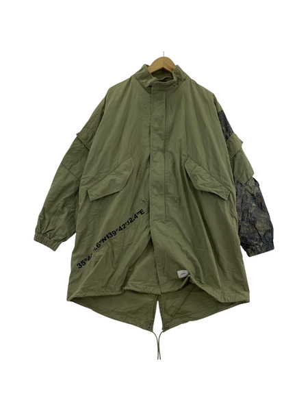 WTAPS　20SS 201WVDT-JKM01 W51 JACKET.COTTON WEATHER