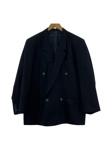 Y’s for men 80s~ 初期 茶タグ ダブルブレストテーラードジャケット S ネイビー[値下]