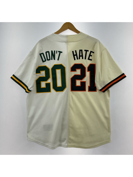 Supreme 半袖シャツ 21SS Don't Hate Baseball Jersey M