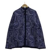 PENDLETON ペイズリー柄ジップフリースジャケット L