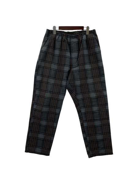 CALEE Dobby check pattern easy trousers[値下]