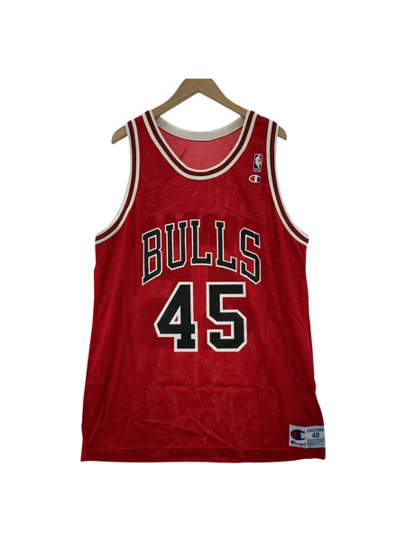 Champion 90s マイケルジョーダン CHICAGO BULLS ゲームシャツ(48)