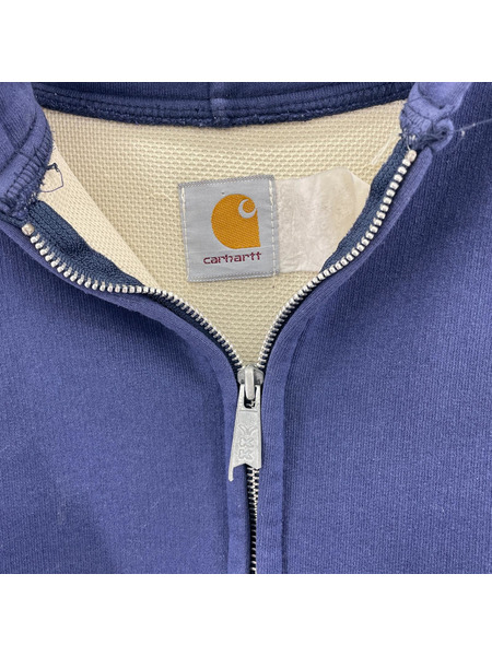 Carhartt ジップアップパーカ- 裏サーマル NVY