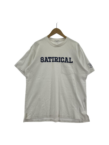 Engineered Garments/Printed Cross Crew Neck Tee/M