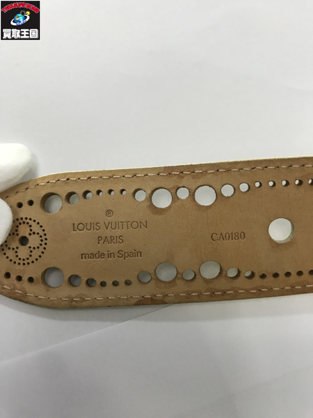 LV ベルト　サンチュールフェニックス　白