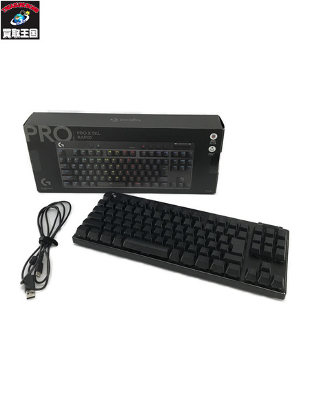 ゲーミング系周辺機器 logicool PRO X TKL RAPID