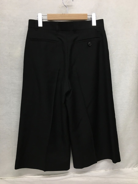 LOEWE Wide Leg Shorts/フロントビッグポケット/ワイドショーツ 44 黒 1719916