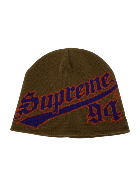 Supreme×NEW ERA 22FW Script Beanie 茶