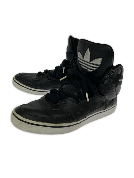 adidas スニーカー HARDLAND ハイカット 黒
