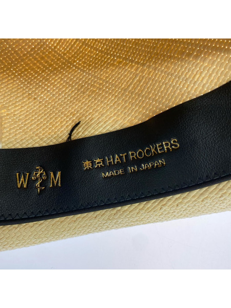 WACKO MARIA ハット 東京HATROCKERS ストローハット