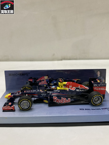 1/43スケールカー ミニチャンプス レッドブルレーシング ルノー RB8 S.ベッテル 2012