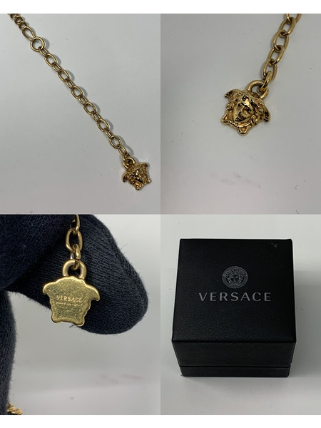 VERSACE　ロゴ ペンダント ヴェルサーチ メドゥーサ ネックレス 