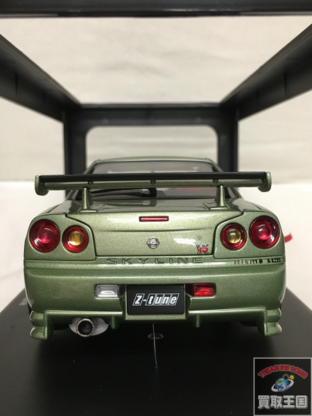 AUTOart 1/18 ニスモ R34 GT-R Z-tune (ミレニアムジェイド) リミテッドエディションof2000ワールドワイド