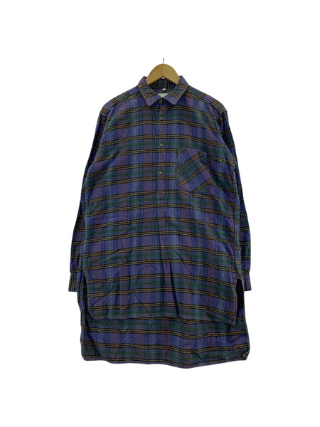 60s La Forestiere Flannel Grandfather Shirt 3[値下]