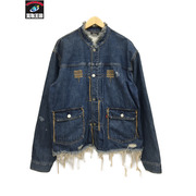 FACCIES Cowboy Damage Denim Jacket (2)