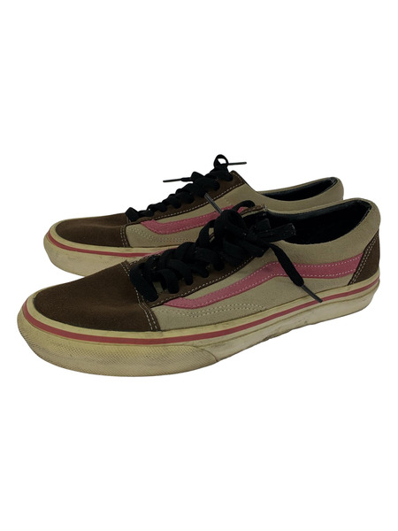 VANS OLD SKOOL スエード ローカットスニーカー 10 ベージュ