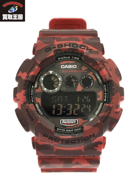 G-SHOCK GD120CM 腕時計 クォーツ 赤 [値下]