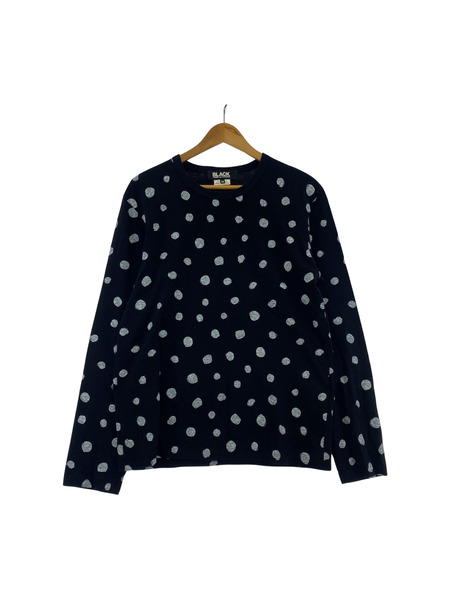 COMME des GARCONS ドット柄 L/S Tee 1E-T004 (M)[値下]