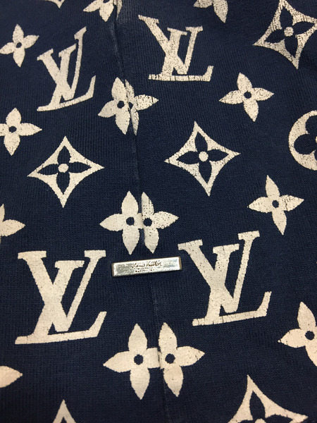 LOUIS VUITTON 22SS モノグラムグラディエント グラデーションTee XXL ネイビー