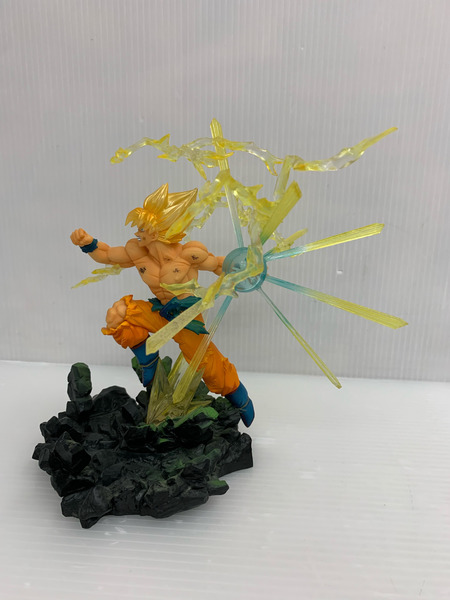 フィギュアーツZERO スーパーサイヤ人孫悟空 -熱戦- 『ドラゴンボールZ』開封済　部材割れあり
