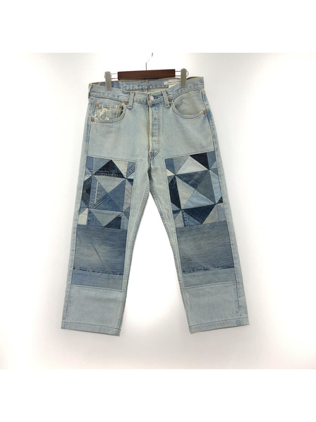 children of the discordance/OLD PATCH DENIM PANTS/パッチワーク/1[値下]