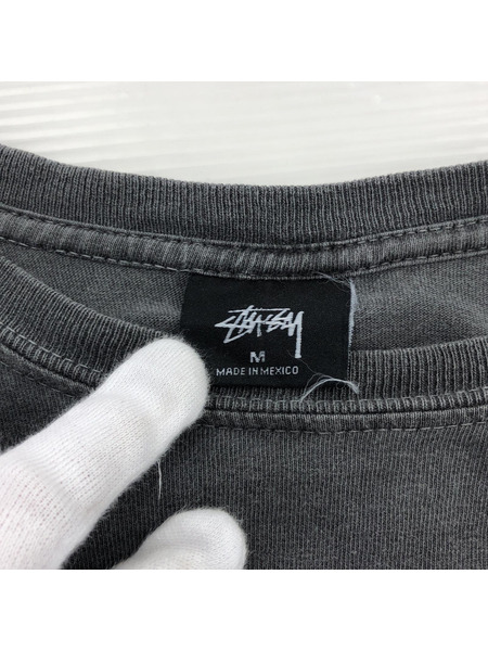 STUSSY LOGO SHADOW MAN S/Sカットソー