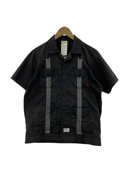 WTAPS GUAYABERA SHIRT BLK TSDT-SHM14